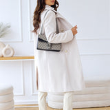 Damska Dwurzędowy Długi Płaszcz | Elegancka Odzież Wierzchnia