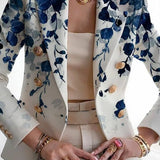 Damska Marynarka w kwiaty | Nieformalne