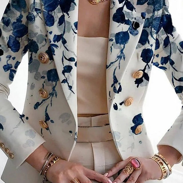 Damska Marynarka w kwiaty | Nieformalne