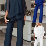 Damska Elegancki Dwuczęściowy Komplet | Klasyczny Fason