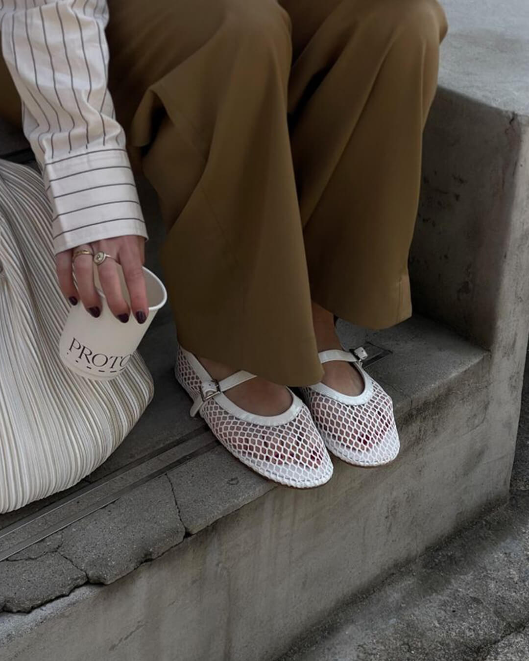 Baleriny Damskie Juliette Mesh – Przewiewne i Wygodne na Co Dzień 2