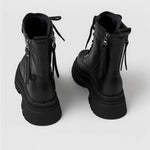 Botki Damskie – Stylowe Sznurowane na Zimowe Dni 1