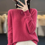 Damski Kaszmirowy Sweter – Klasyczny Krój, Elegancki i Wygodny 13