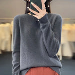 Damski Kaszmirowy Sweter – Klasyczny Krój, Elegancki i Wygodny 14