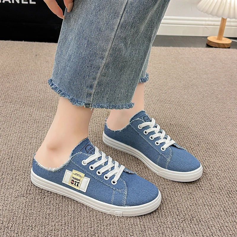 Damskie Tenisówki Dżinsowe – Wygodne i Modne Buty na Co Dzień 5