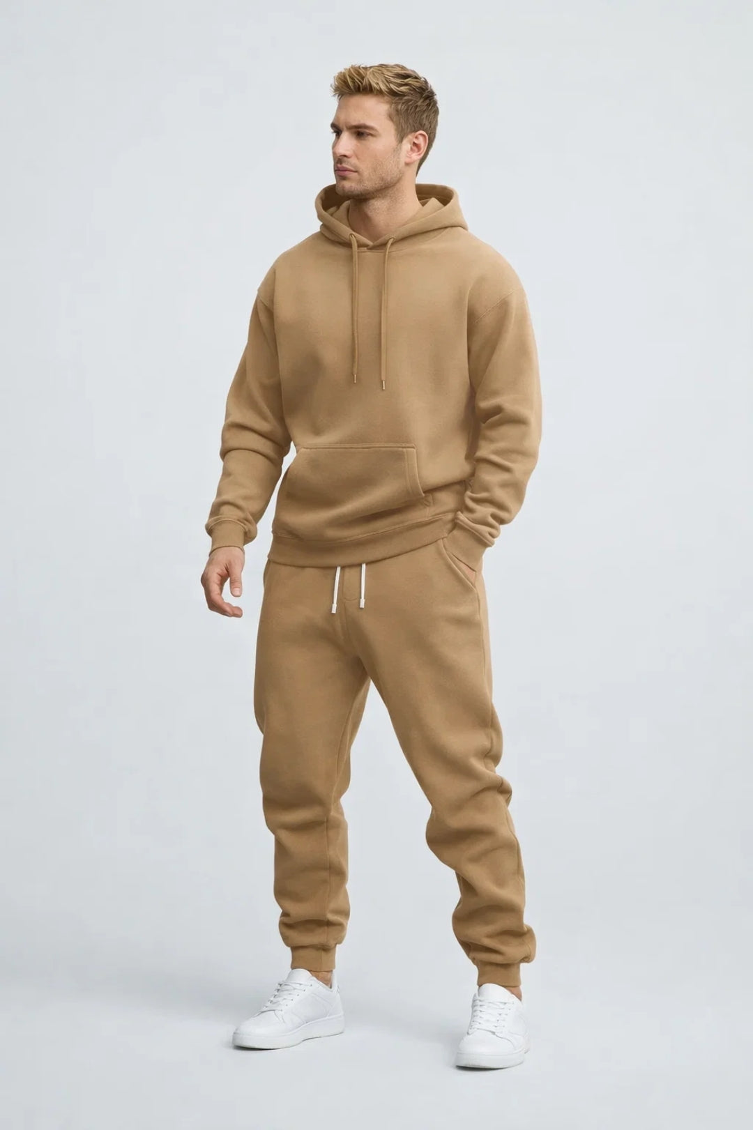 Dres Męski Komplet – Wygodny Z Kapturem na Co Dzień 0