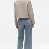 Ecru Kurtka dla Kobiet – Stylowy Design i Wygoda 2