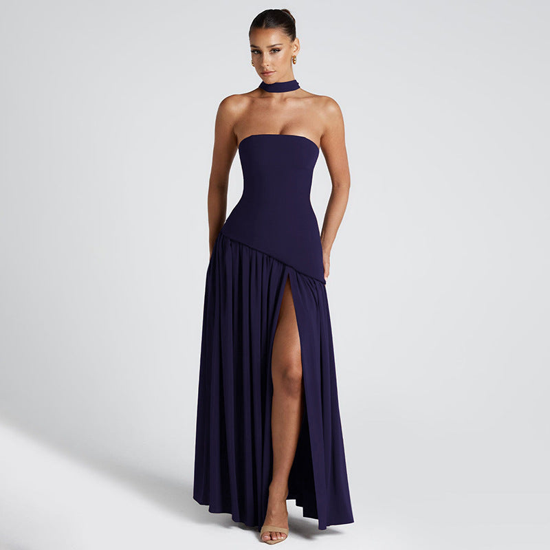 Elegancka Długa Sukienka – Wyrafinowany Design na Formalne Okazje 8