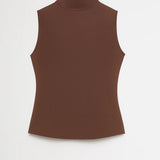 Elegancki Top Damski – Dopasowany Krój z Golfem na Co Dzień 3