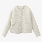 Evelina Damska Kurtka Zimowa – Pikowana, Ciepła i Stylowa 4