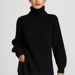 Juno Damski Sweter Oversize – Stylowy Golf na Zimowe Dni 1