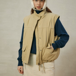 Karla Damska Kamizelka Bez Rękawów – Modny Krój i Wygoda 0