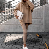 Komplet Dresowy Damski – Wygodna Oversize Bluza i Legginsy 2