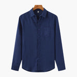 Koszula Lniana Męska – Oddychająca Tkanina na Ciepłe Dni 13