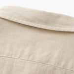 Koszula Lniana Męska – Oddychająca Tkanina na Ciepłe Dni 4