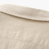 Koszula Lniana Męska – Oddychająca Tkanina na Ciepłe Dni 4