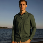 Koszula Lniana Męska – Oddychająca Tkanina na Ciepłe Dni 7