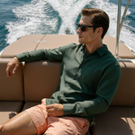 Koszula Lniana Męska – Oddychająca Tkanina na Ciepłe Dni 8