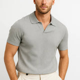 Koszulki Męskie Polo – Prążkowana Struktura na Letnie Dni 1
