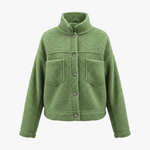 Kurtka Jasmine Damska Wiosenna – Stylowy Wełniany Element Garderoby 2