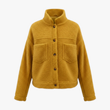 Kurtka Jasmine Damska Wiosenna – Stylowy Wełniany Element Garderoby 3