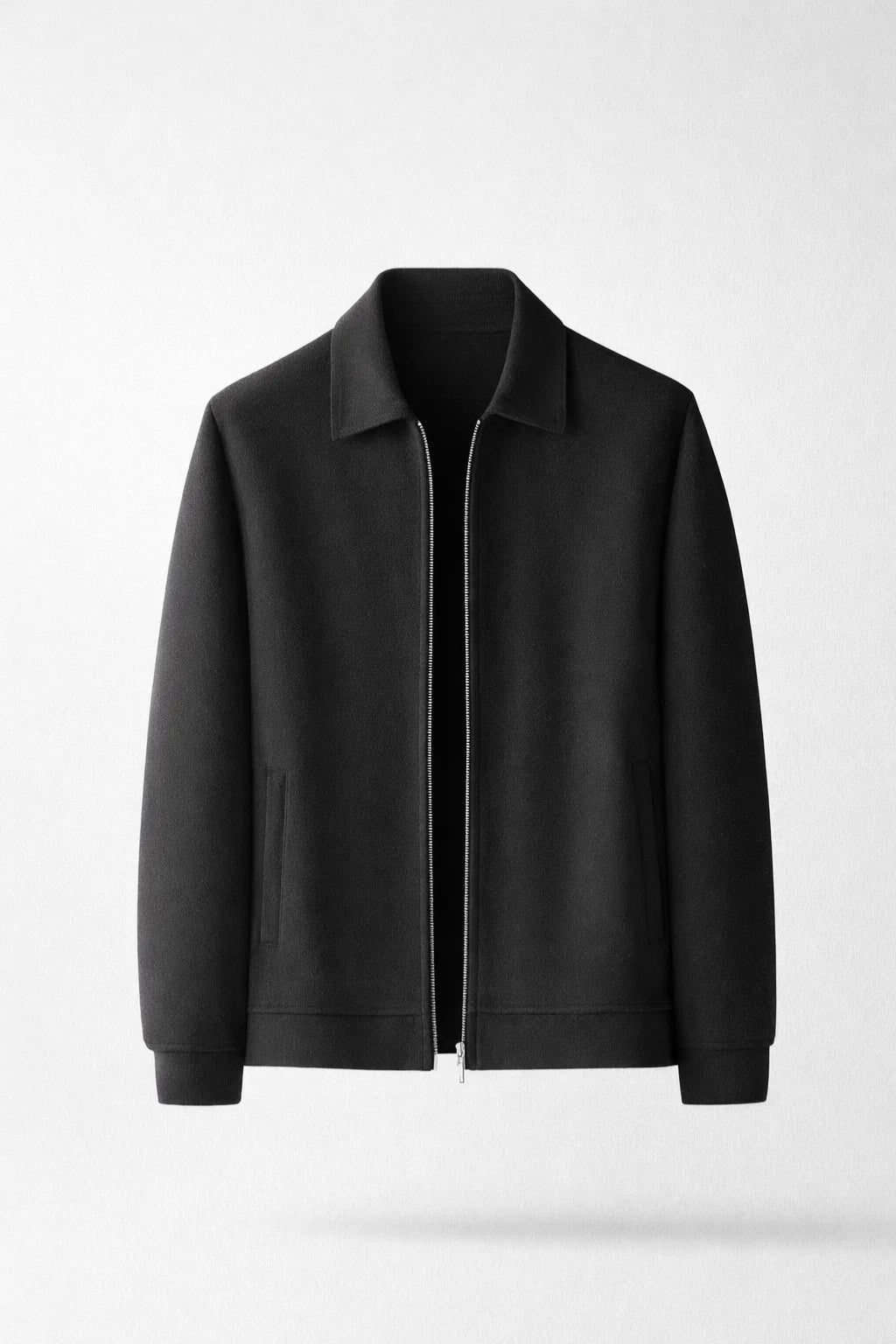 Kurtka Męska Przejściowa – Elegancki Slim Fit z Klasycznym Kołnierzem 2
