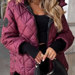 Kurtka Zimowa Damska – Lekka Pikowana Ochrona na Chłodne Dni 0