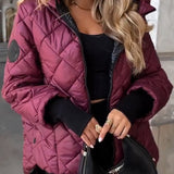 Kurtka Zimowa Damska – Lekka Pikowana Ochrona na Chłodne Dni 0