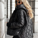 Kurtka Zimowa Damska – Lekka Pikowana Ochrona na Chłodne Dni 2