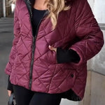 Kurtka Zimowa Damska – Lekka Pikowana Ochrona na Chłodne Dni 4