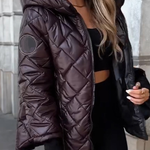 Kurtka Zimowa Damska – Lekka Pikowana Ochrona na Chłodne Dni 5
