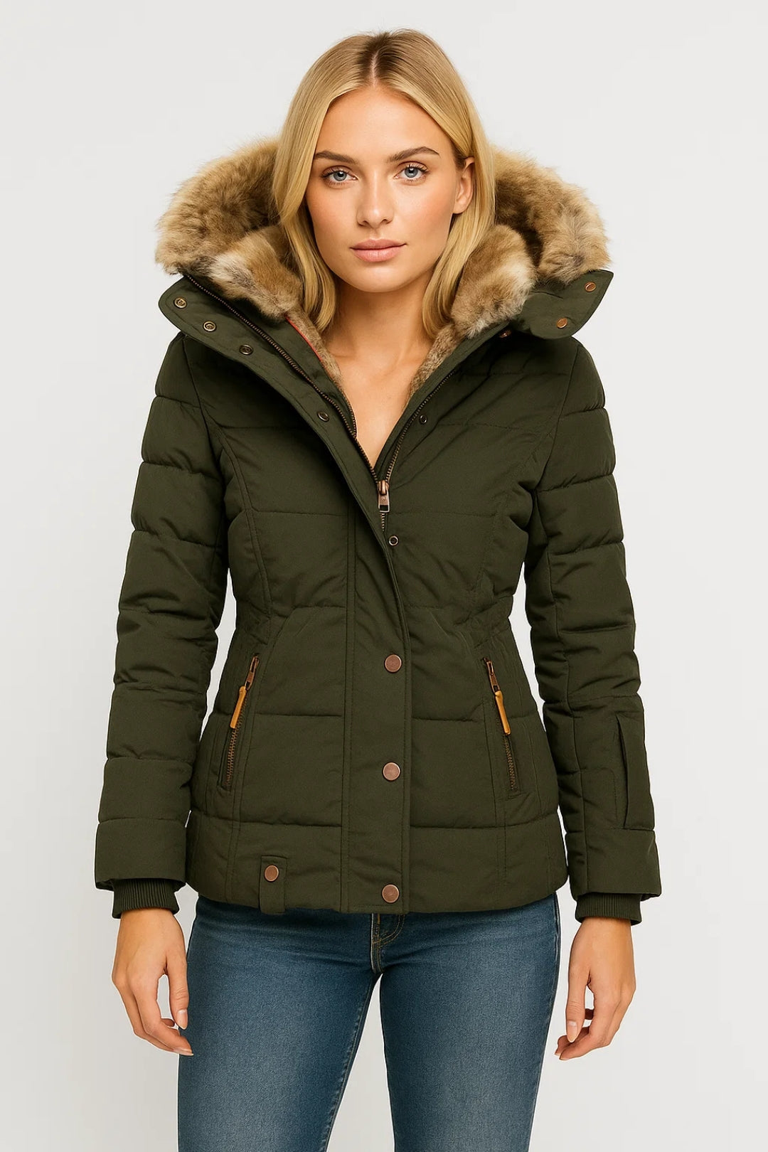 Kurtka Zimowa Kira Damska – Pikowana Ochrona i Styl na Zimowe Dni 2