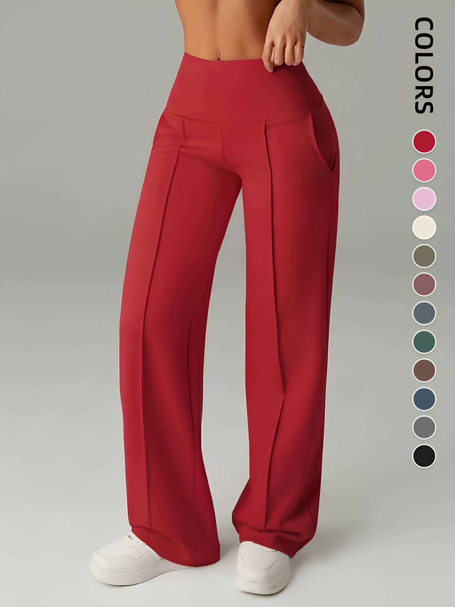 Legginsy Damskie KAVODA Freedom Flare – Wysoki Stan, Komfort na Co Dzień 5