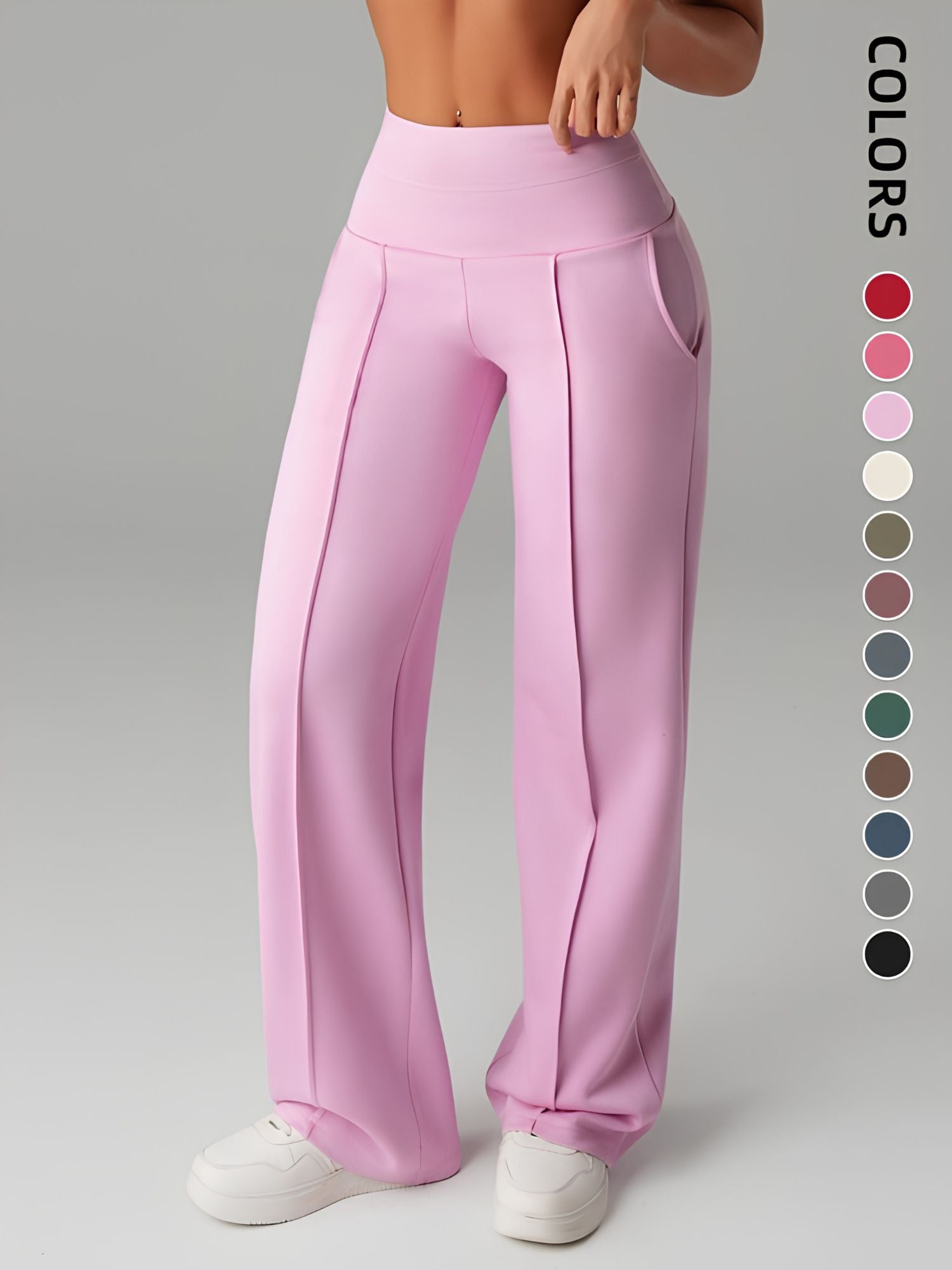 Legginsy Damskie KAVODA Freedom Flare – Wysoki Stan, Komfort na Co Dzień 6