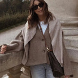 Lina Damska Marynarka Vintage – Stylowy Krój na Każdą Okazję 4