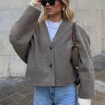 Lina Damska Marynarka Vintage – Stylowy Krój na Każdą Okazję 9