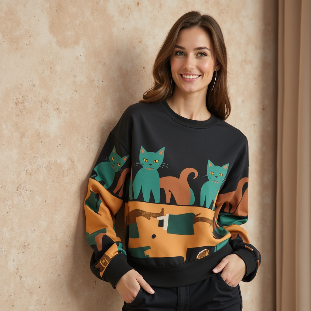 Luna Komfortowy Sweter dla Kota – Elegancki i Ciepły Styl 5