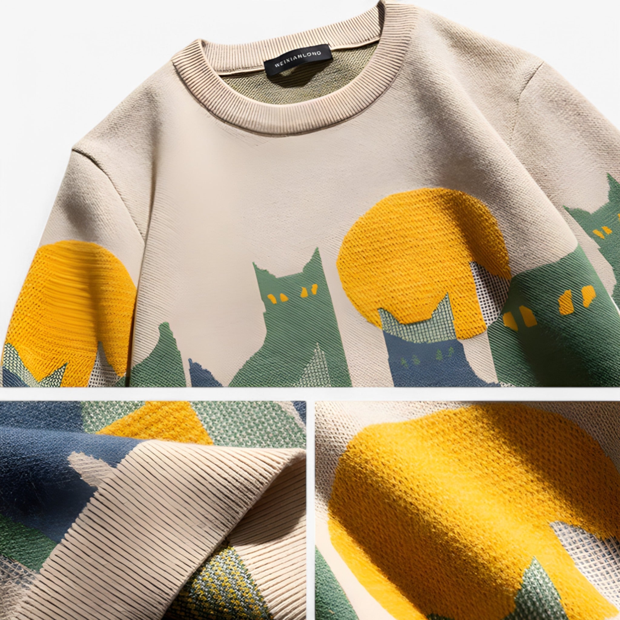 Luna Komfortowy Sweter dla Kota – Elegancki i Ciepły Styl 7