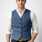 Męska Kamizelka – Elegancki Krój na Każdą Okazję 0