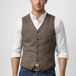 Męska Kamizelka – Elegancki Krój na Każdą Okazję 2