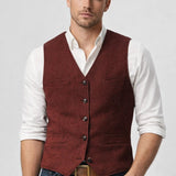 Męska Kamizelka – Elegancki Krój na Każdą Okazję 3