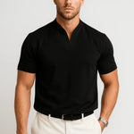 Męska Koszula Casual – Stylowy Rozcięty Kołnierz i Wygodne Dopasowanie 1