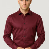 Męska Koszula – Elegancki Dopasowany Krój na Wiosnę 0