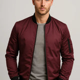 Męska Kurtka Bomber – Klasyczny Styl na Każdą Okazję 2