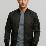 Męska Kurtka Bomber – Klasyczny Styl na Każdą Okazję 3
