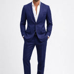 Męski Garnitur Slim Fit – Elegancki Krój na Wyjątkowe Okazje 3