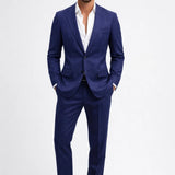 Męski Garnitur Slim Fit – Elegancki Krój na Wyjątkowe Okazje 3