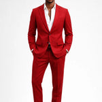 Męski Garnitur Slim Fit – Elegancki Krój na Wyjątkowe Okazje 4