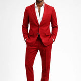 Męski Garnitur Slim Fit – Elegancki Krój na Wyjątkowe Okazje 4