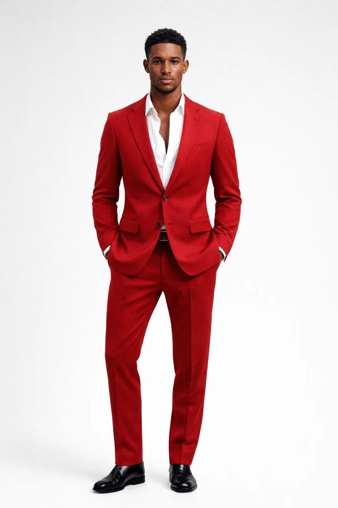 Męski Garnitur Slim Fit – Elegancki Krój na Wyjątkowe Okazje 4